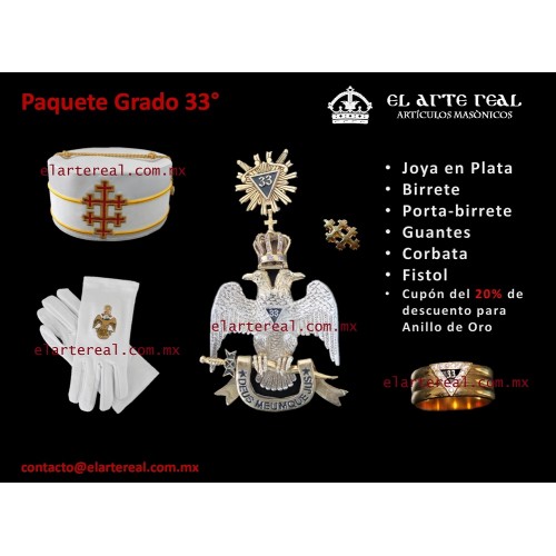 Anillo grado 33 deals